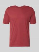 MCNEAL Regular Fit T-Shirt mit Rundhalsausschnitt in Rostrot, Größe L