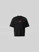 VETEMENTS Oversized T-Shirt aus Baumwolle in Black, Größe L