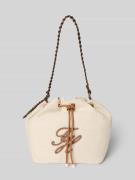 Tommy Hilfiger Beuteltasche aus reinem Leinen in Sand, Größe 1