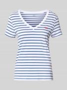 Levi's® Regular Fit T-Shirt aus reiner Baumwolle in Blau, Größe L