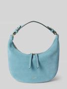 Abro Shoulder Bag aus echtem Leder Modell 'Nana' in Hellblau, Größe 1