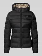 Blauer USA Daunenjacke mit Zweiwege-Reißverschluss Modell 'CHARME' in ...