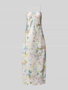EDITED Midikleid im Allover-Look Modell 'Dorothee' in Ecru, Größe 40