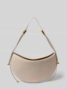 FURLA Shoulder Bag mit Logo-Print Modell 'Moonstone' in Beige, Größe 1