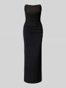 Forever New Slim Fit Abendkleid mit Raffungen Modell 'Rendall' in BLAC...