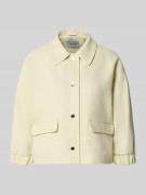 More & More Regular Fit Jacke mit Viskose-Anteil in Hellgruen, Größe 3...