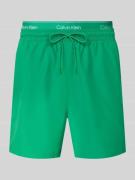 Calvin Klein Underwear Regular Fit Shorts mit integriertem Slip in Gru...