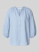 Selected Femme Relaxed Fit Hemdbluse Leinen-Baumwoll-Mix Modell 'ALBER...