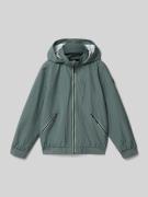 Killtec Jacke mit Kapuze und Reißverschlusstaschen in Schilf, Größe 14...