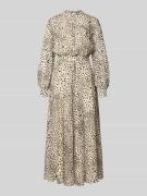 Marella Maxikleid mit Stehkragen Modell 'MASTRO' in Offwhite, Größe 38