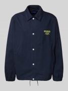 Hugo Blue Regular Fit Hemdjacke aus reiner Baumwolle Modell 'BIYO' in ...