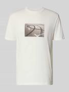 HUGO Relaxed Fit T-Shirt aus reiner Baumwolle Modell 'DOSTINO' in Weis...