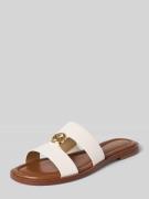 MICHAEL Michael Kors Sandalette aus Leder mit Label-Applikation Modell...