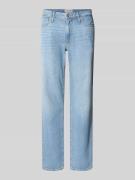 Jack & Jones Regular Fit Jeans im Used-Look Modell 'CLARK' in Hellblau...