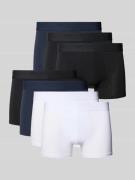 MCNEAL Trunks aus Baumwoll-Mix im 7er Pack in Black, Größe L