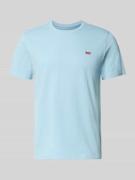 Levi's® Regular Fit T-Shirt aus reiner Baumwolle in Rauchblau, Größe L