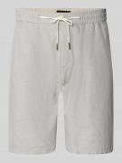 Scotch & Soda Shorts mit elastischem Bund in Mittelgrau, Größe 31