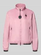 Blauer USA Jacke mit Zweiwege-Reißverschluss Modell 'ANNABEL' in Altro...