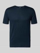 OLYMP Level Five T-Shirt aus Leinen-Elasthan-Mix mit Rundhalsausschnit...