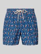 MC2 Saint Barth Badehose im Allover-Look Modell 'LIGHTING MICRO FANTAS...
