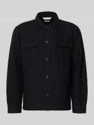 SELECTED HOMME Relaxed Fit Hemdjacke aus Leinen-Baumwoll-Mix Modell 'L...