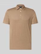 OLYMP Level Five Regular Fit Poloshirt aus Leinen-Elasthan-Mix in Hell...
