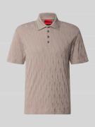 HUGO Regular Fit Poloshirt aus reiner Baumwolle Modell 'DUNIK' in Hell...