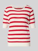 FREE/QUENT Strickshirt mit Rundhalsausschnitt Modell 'Dodo' in Offwhit...