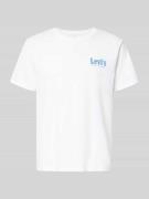 Levi's® Relaxed Fit T-Shirt aus reiner Baumwolle in Weiss, Größe L