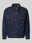 Levi's® Relaxed Fit Jeansjacke aus reiner Baumwolle in Dunkelblau, Grö...