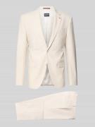 HECHTER PARIS Regular Fit Anzug mit Viskose-Anteil in Offwhite, Größe ...
