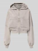 Drykorn Sweatjacke mit Zweiwege-Reißverschluss Modell 'RANERA' in Hell...