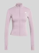 adidas Sportswear Slim Fit Trainingsjacke von in Mauve, Größe L