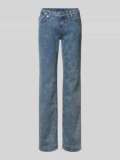 Hugo Blue Straight Fit Jeans aus Baumwoll-Mix Modell 'GAMERA_B' in Jea...