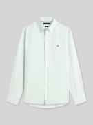 Tommy Hilfiger Regular Fit Freizeithemd aus Baumwoll-Leinen-Mix in Min...