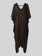 BOSS Loose Fit Kaftan aus reiner Viskose Modell 'MONOGRAM_KAFTAN' in M...
