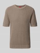HUGO Relaxed Fit Strickpullover aus reiner Baumwolle Modell 'SAFFON' i...