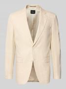 BOSS Regular Fit Leinensakko mit Reverskragen Modell 'H-HUTSON-262' in...