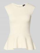 BOSS Regular Fit Top aus Viskose-Mix Modell 'FILLO' in Offwhite, Größe...