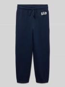 GAP Sweatpants mit elastischem Bund und Logo in Marine, Größe 104