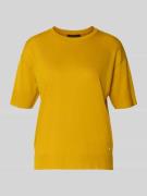 Windsor T-Shirt aus Lyocell-Baumwoll-Mix mit Rundhalsausschnitt in Gol...