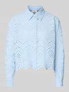 Only Regular Fit Hemdbluse aus reiner Baumwolle Modell 'VALAIS' in Hel...