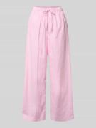 Only Loose Fit Weite Hose aus reiner Baumwolle Modell 'AUGUSTA' in Ros...