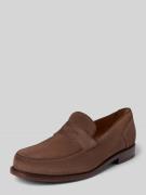 Henry Stevens Loafers aus Leder Modell 'Haywood' in Mittelbraun, Größe...