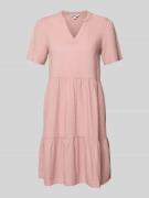 Only A-Linie Freizeitkleid aus Viskose-Leinen-Mix Modell 'TIRI-GOA' in...