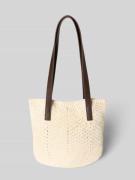 OPUS Handtasche aus Baumwolle Modell 'Asole' in Beige, Größe 1