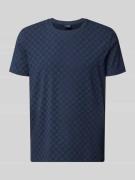 JOOP! Collection T-Shirt mit Logo-Muster und Rundhalsausschnitt in Mar...