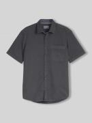 Tom Tailor Regular Fit Freizeithemd aus reiner Baumwolle in Dunkelgrau...
