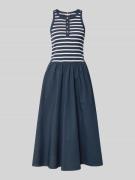 Tommy Hilfiger A-Linie Freizeitkleid aus reiner Baumwolle in Marine, G...
