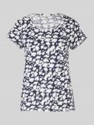 Tom Tailor Relaxed Fit T-Shirt aus reiner Baumwolle in Dunkelblau, Grö...